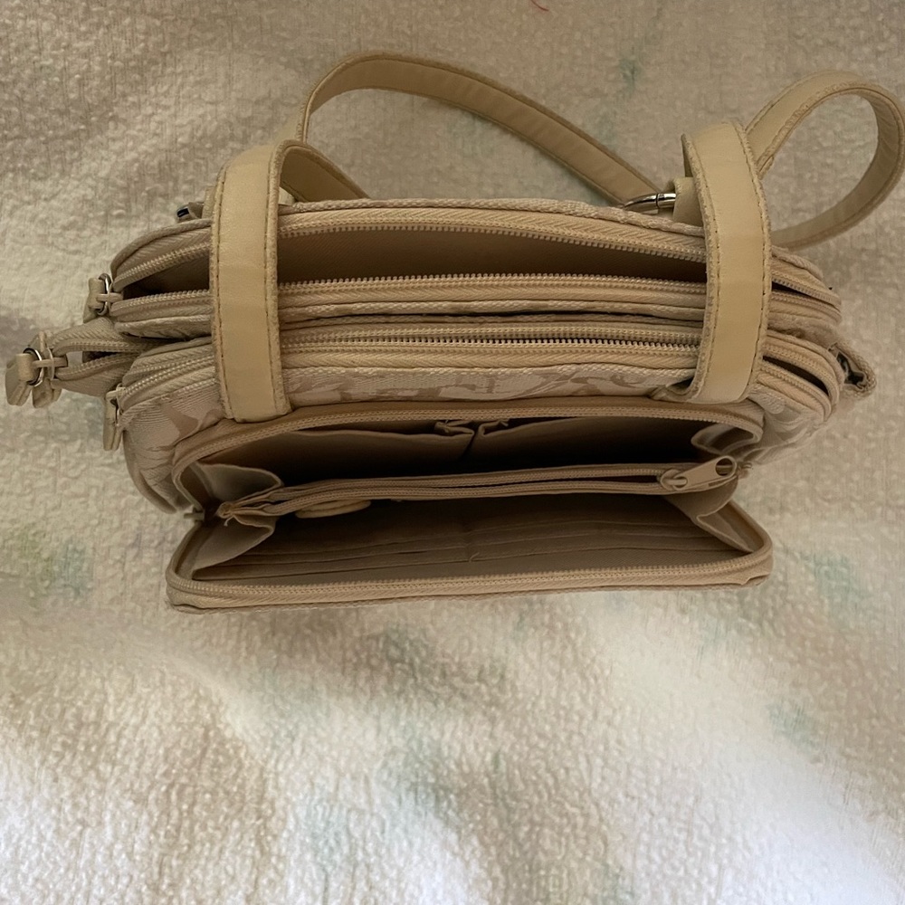 Beige Purse, - Picture 3 of 4